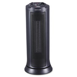 Image for Lorell Ceramic Tower Heater, 1000/1500W, Black from School Specialty