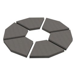 Classroom Select NeoLounge2, Polygon Floor Pad Fort 6 Piece Set, 72 x 67 x 3 Inches 4001759