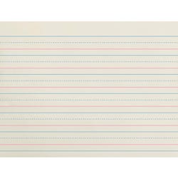 Image for School Smart Zaner-Bloser Paper, 3/4 Inch Ruled, 10-1/2 x 8 Inches, 500 Sheets from School Specialty