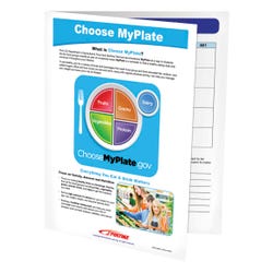 Image for Sportime Choose MyPlate Visual Learning Guide, 4 Pages, Grades 5 to 9 from School Specialty