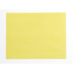 School Smart Plain Newsprint Arithmetic Paper, 8-1/2 x 11 Inches, Canary, 500 Sheets 085253