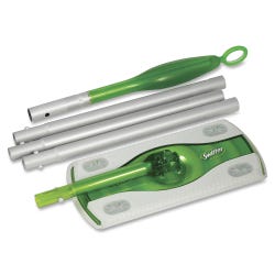 Image for Swiffer Sweeper Base for Wet and Dry Cloths, 10 Inches, Green, Carton of 3 from School Specialty