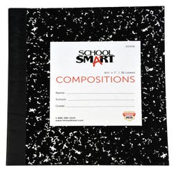 Image for School Smart Flexible Cover Composition Book, 8-1/2 x 7 Inches, 36 Sheets from School Specialty
