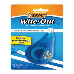 Image for BIC Wite-Out EZ Correct Correction Tape, White from School Specialty