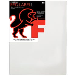 Image for Fredrix Red Label Artist Canvas, Standard Profile, 16 x 20 Inches, Each from School Specialty