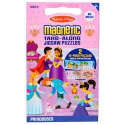 Melissa & Doug Take Along Magnetic Jigsaw Puzzles - Princesses, 31 Pieces, Item Number 2122195