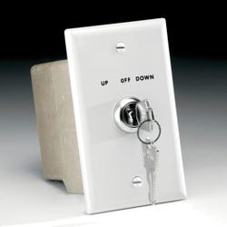 Image for Da-Lite Key Operated Switch for 115 volt Systems, White from School Specialty