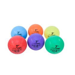 Image for Sportime Poly PG Gradeball Set, 7 Inches, Set of 6 from School Specialty