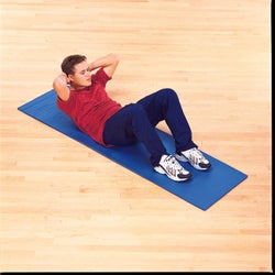 Image for FlagHouse Individual Exercise Roll-Up Mat, Blue, 72 x 1/2 x 20 Inches from School Specialty