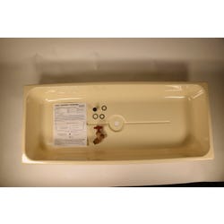 Image for Childcraft Replacement Tub with Faucet Drain, 44-1/2 x 19-1/2 x 6 Inches, Beige from School Specialty
