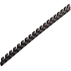 Image for Fellowes Plastic Binding Combs, 1/4 Inch, Black, Pack of 100 from School Specialty