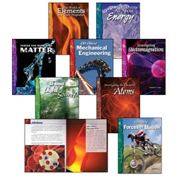 Image for Teacher Created Materials Physical Science Set, Grades 6 to 8, Set of 8 from School Specialty