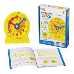 Image for Hand2Mind NumberLine Clock, Grades 1 to 4 from School Specialty