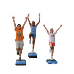 Image for High Step Video and 4 Risers, 4 Inches High, 16 x 16 x 4 Inches from School Specialty
