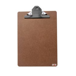 Image for School Smart Letter Size Clipboard, 9 X 12-1/2 Inches, Hardboard, Bright Nickel from School Specialty