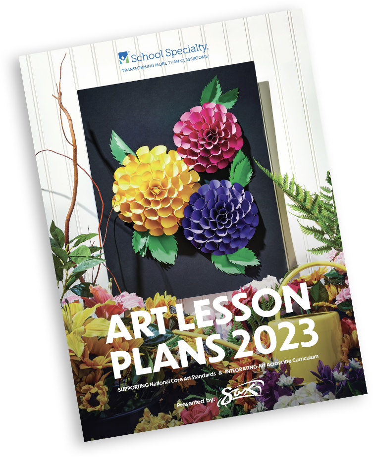 2023 Art Lesson Plan Brochure