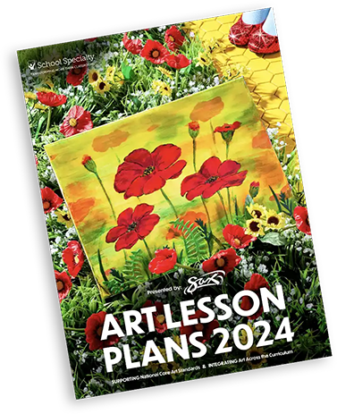 2024 Art Lesson Plan Brochure