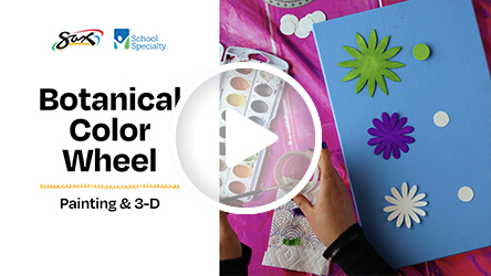 Botanical Color Wheel Tutorial YouTube Video