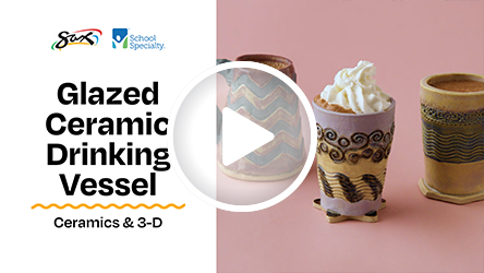 Glazed Ceramic Drinking Vessel Tutorial YouTube Video