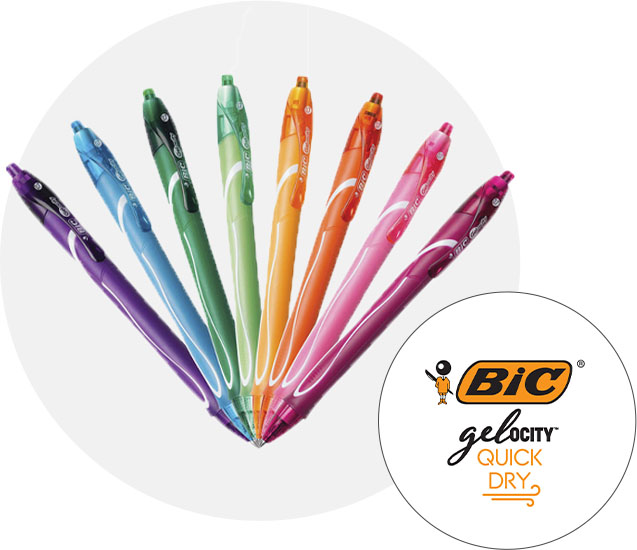 BIC Gelocity Pens