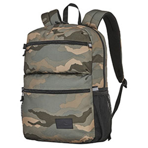 High Sierra Outburst brown and tan camouflage backpack