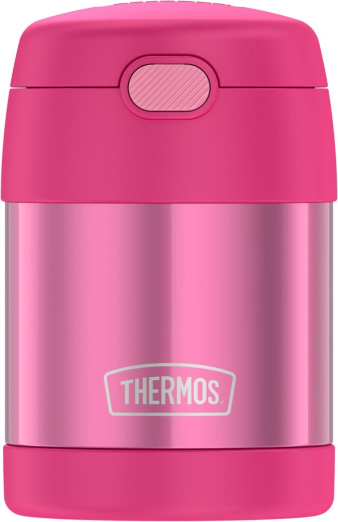 Thermos food jar in pink