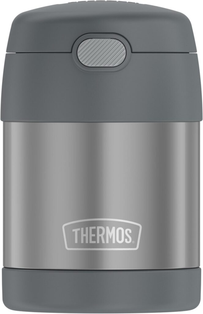 Thermos food jar in grey