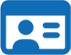 personal id or badge portal icon