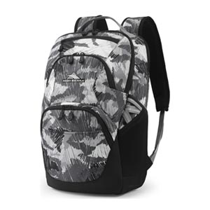 High Sierra swoop backpack scribble camo