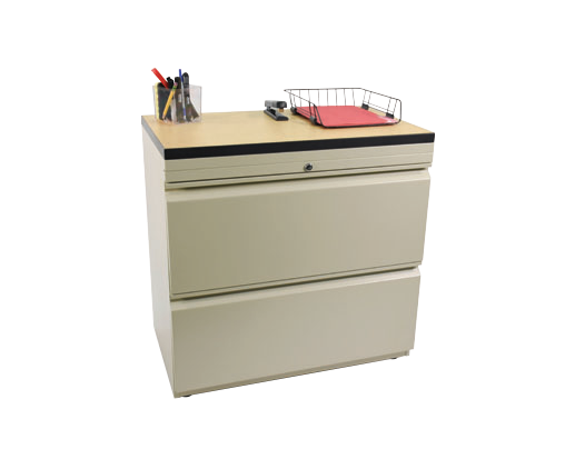 File Cabinet with Laminate Top