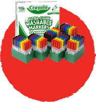 crayola washable markers class pack