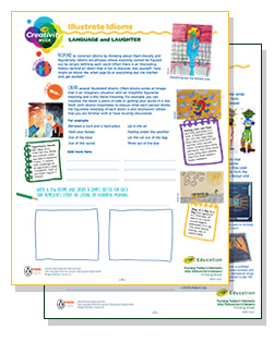 language and laughter thinking sheets preview