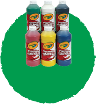 crayola paint bottles