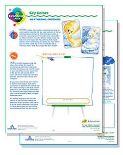 weathering emotions thinking sheets preview