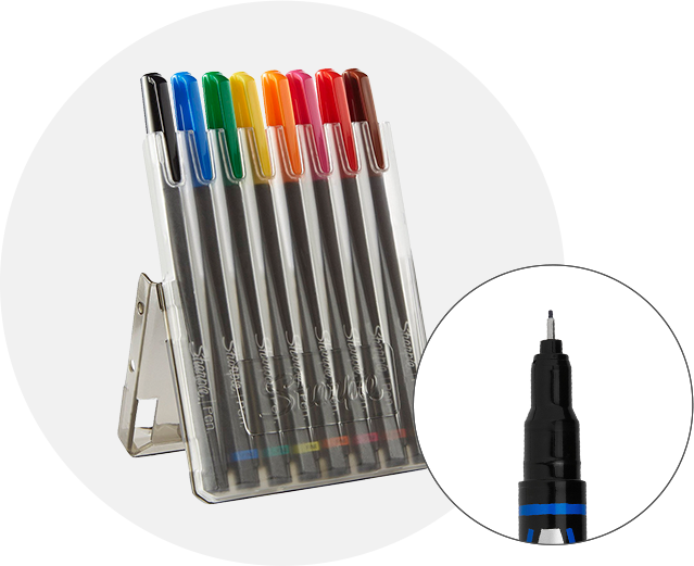 Sharpie Fine Tip Pens Set