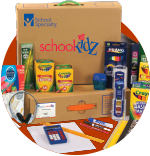 SchoolKidz kit with school supplies