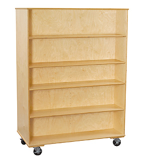 Classroom Select Mobile Double Sided, Classroom Bookcases Furniture
