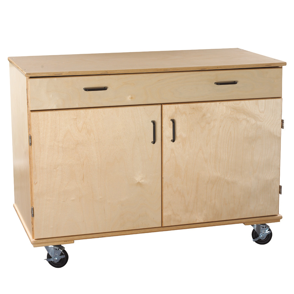 Classroom Select Large Mobile Storage Unit 5 Drawers 48 X 24 X 36 Inches