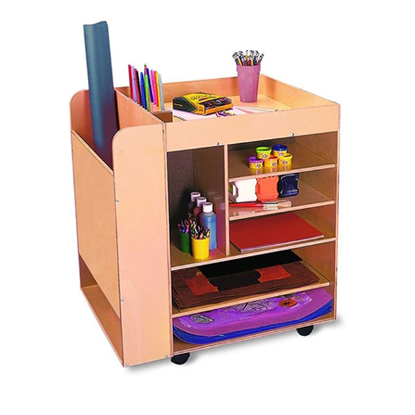 Rolling Art Storage Cart