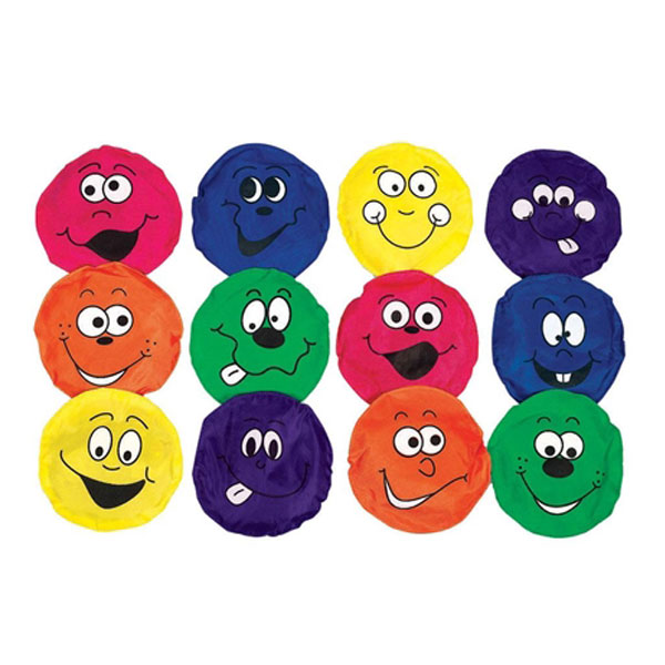 Happy Face Bean Bag Set