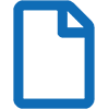 Blue PDF Icon