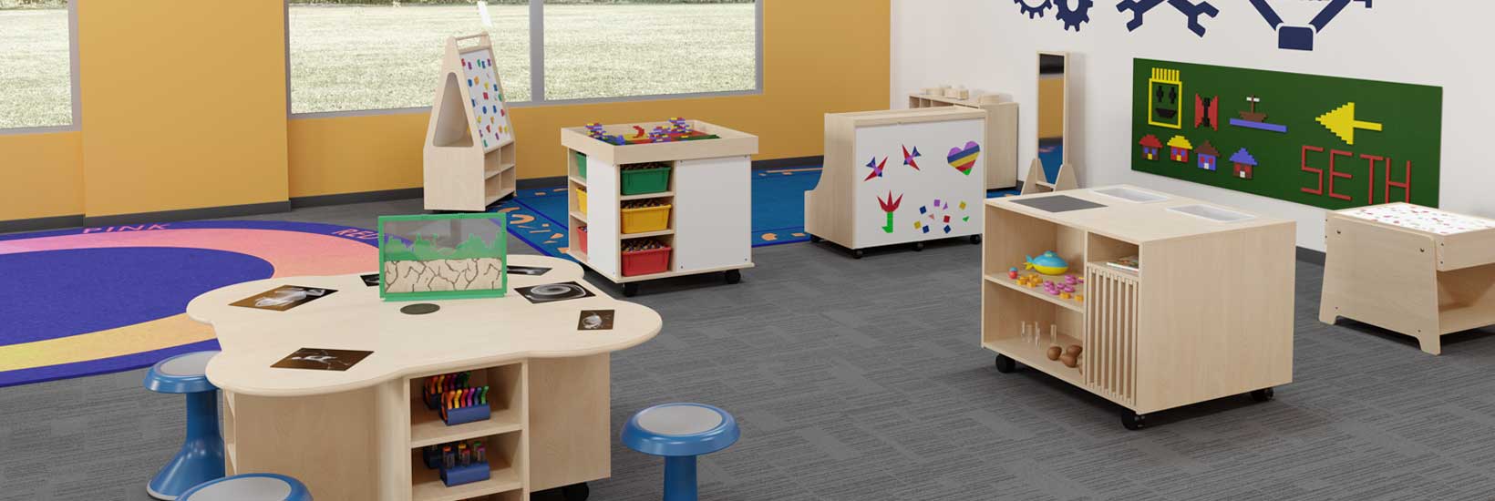 Early Childhood Makerspace Space View 2