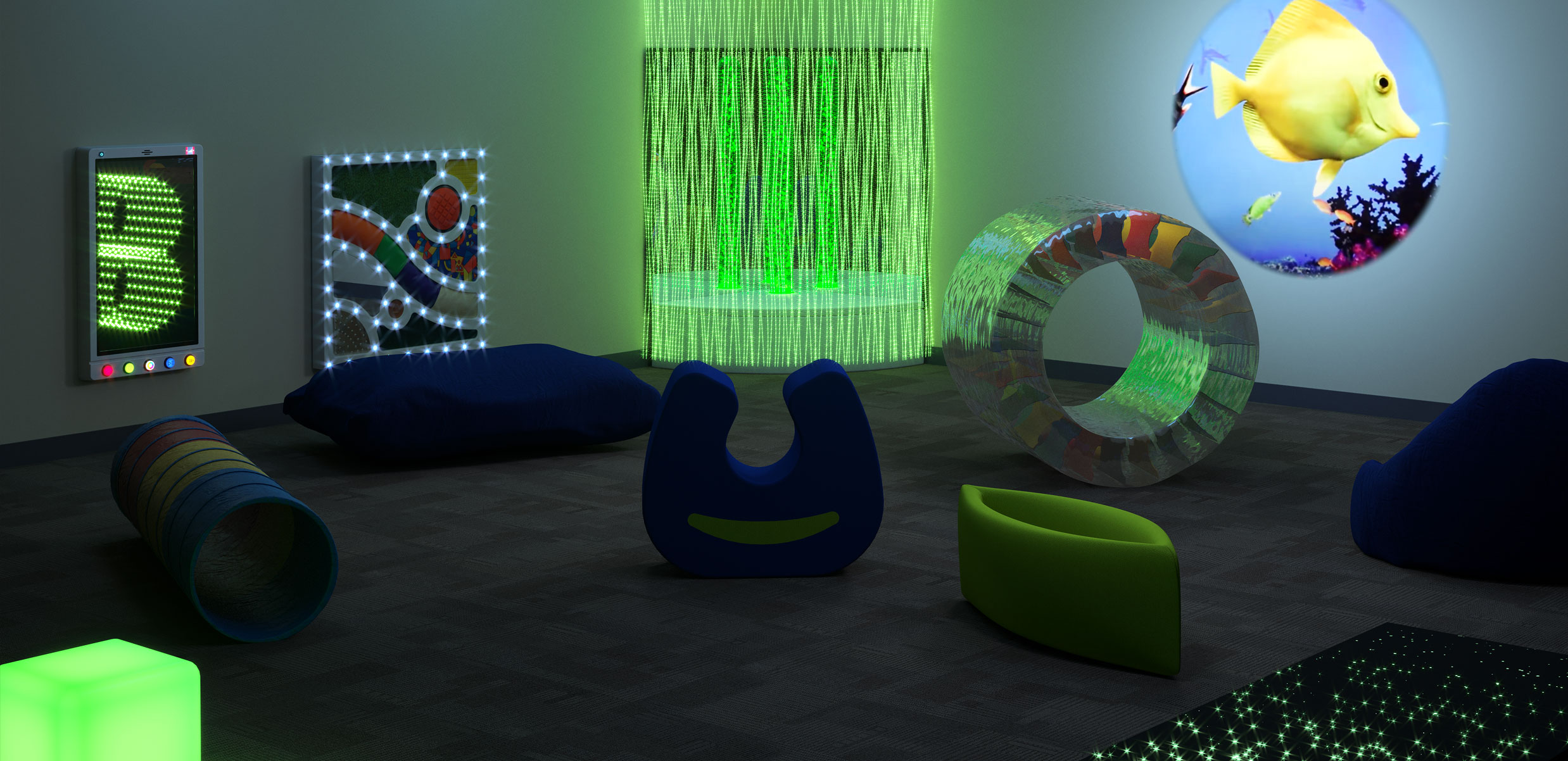 What is the main equipment required for a sensory room? - Sensory One