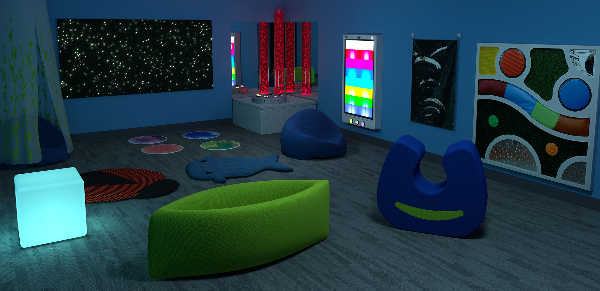 What is the main equipment required for a sensory room? - Sensory One