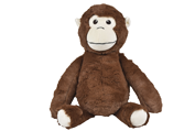 Plush monkey stuffed animal.