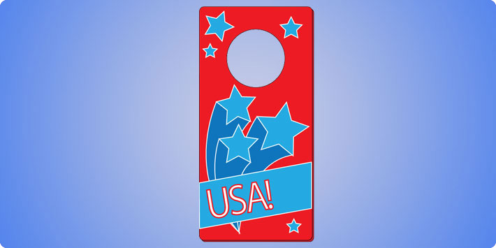 Patriotic Door Hanger
