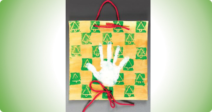 Holiday Handprint Banner