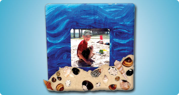 3-D Beach Frame