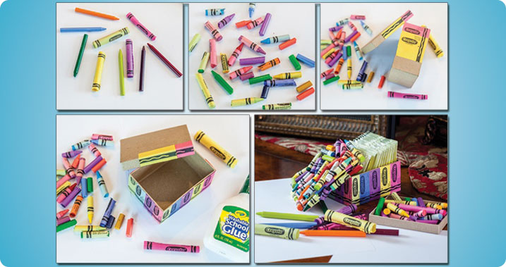 Crayon Keepsake Box