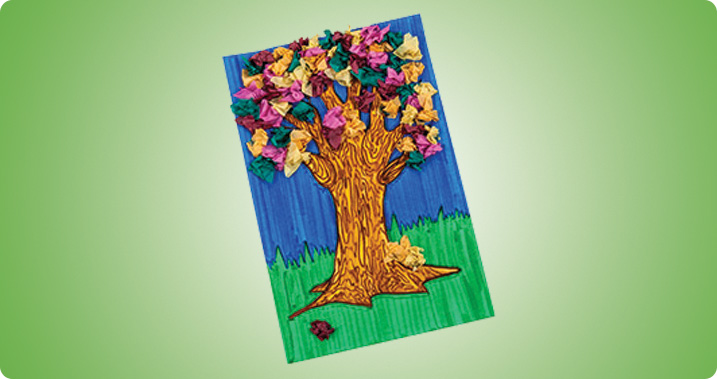 Tissue Paper Tree